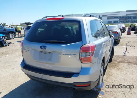 2015 Subaru Forester 2.5I Premium из США, поврежденный, VIN JF2SJADC6FH838240
